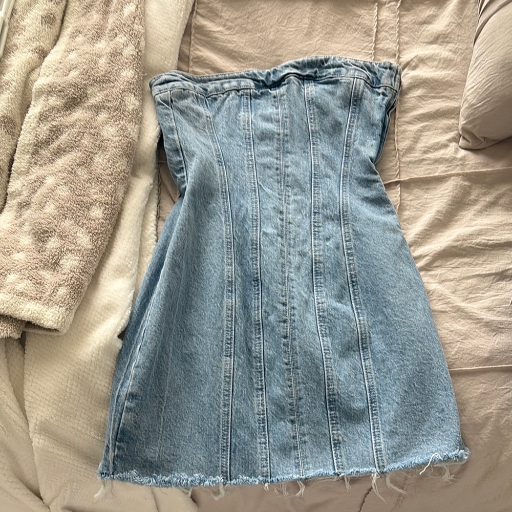 Zara Blue Denim Apparel
